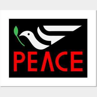 Peace: ceasefire now Posters and Art